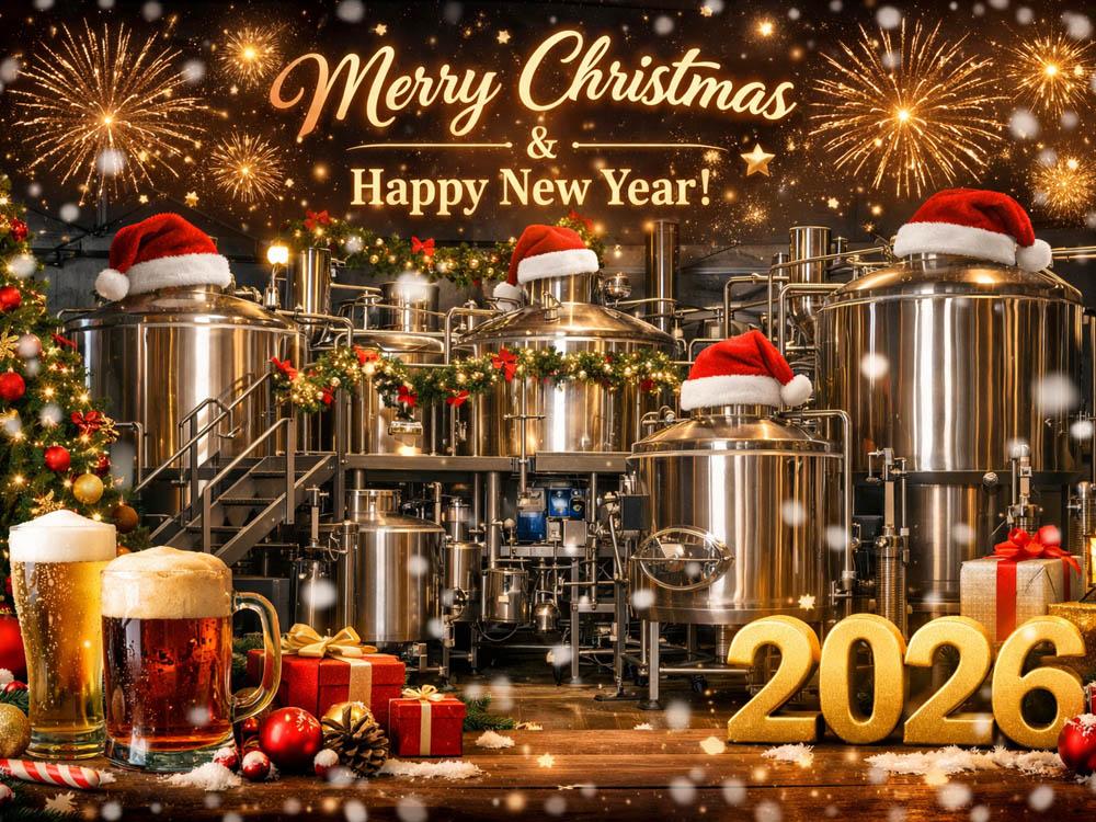 Season’s Greetings from Tiantai Beer Equipment Co.